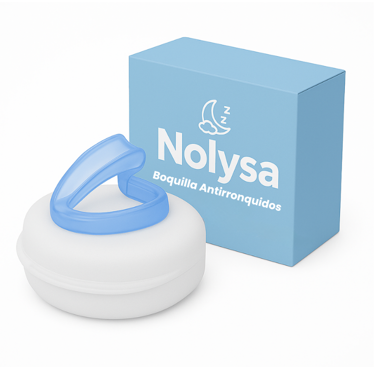 Nolysa - Boquilla antirronquidos médica, discreta y cómoda